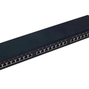 Extell CAT 6A Shielded Patch Panel, 24 ports