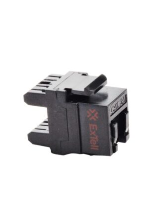 Extell CAT 6A 180° Shielded die-casting Keystone Jack
