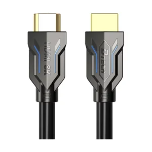 Dtech DT-H8001 8K HDMI Male to Male, 1 Meter, Black Cable