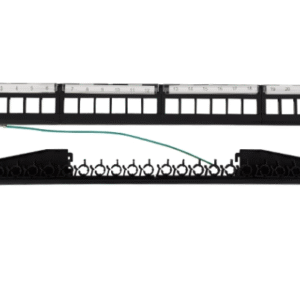 Cat 6 Port Plastic Frame Unloaded Patch panel 1U-E6X24U