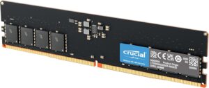 Crucial DDR5 RAM 16GB 5600MHz SODIMM, Laptop Computer Memory