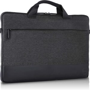 Dell Pro Laptop Bag Professional Sleeve 13" Heather Gray w/ STRAP