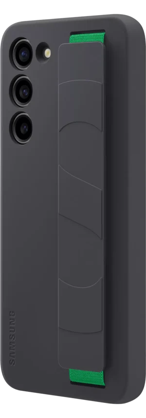 Silicone Grip Case for Galaxy S23+ Black