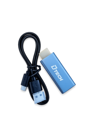 DT-2970 HDMI /M to DP/F + Micro USB Adapter