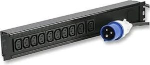 ExTell 12 Way, C13 lEC Sockets with 32Amp Industrial Plug