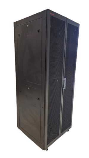 Extell DXL Series Server Rack with Perforated Front and Back Door- 42U- DXL-P-61242-BK